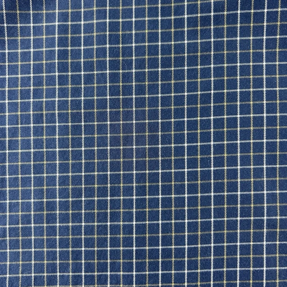Duluth Trading Co. Mens XL‎ TWrinkle Fighter Plaid 100% Cotton Button Up Shirt